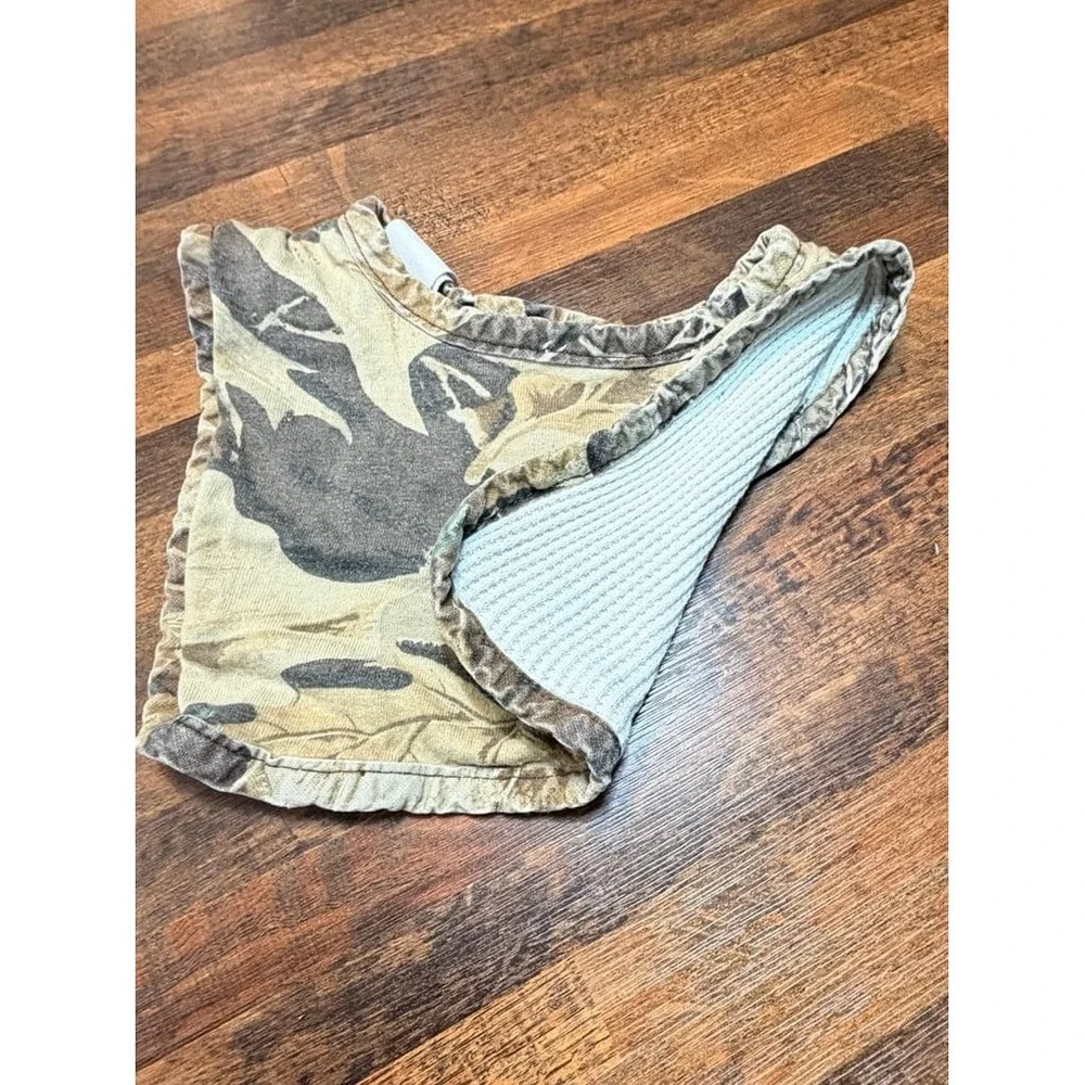 Vintage lot of baby bibs.  Camo, duck.